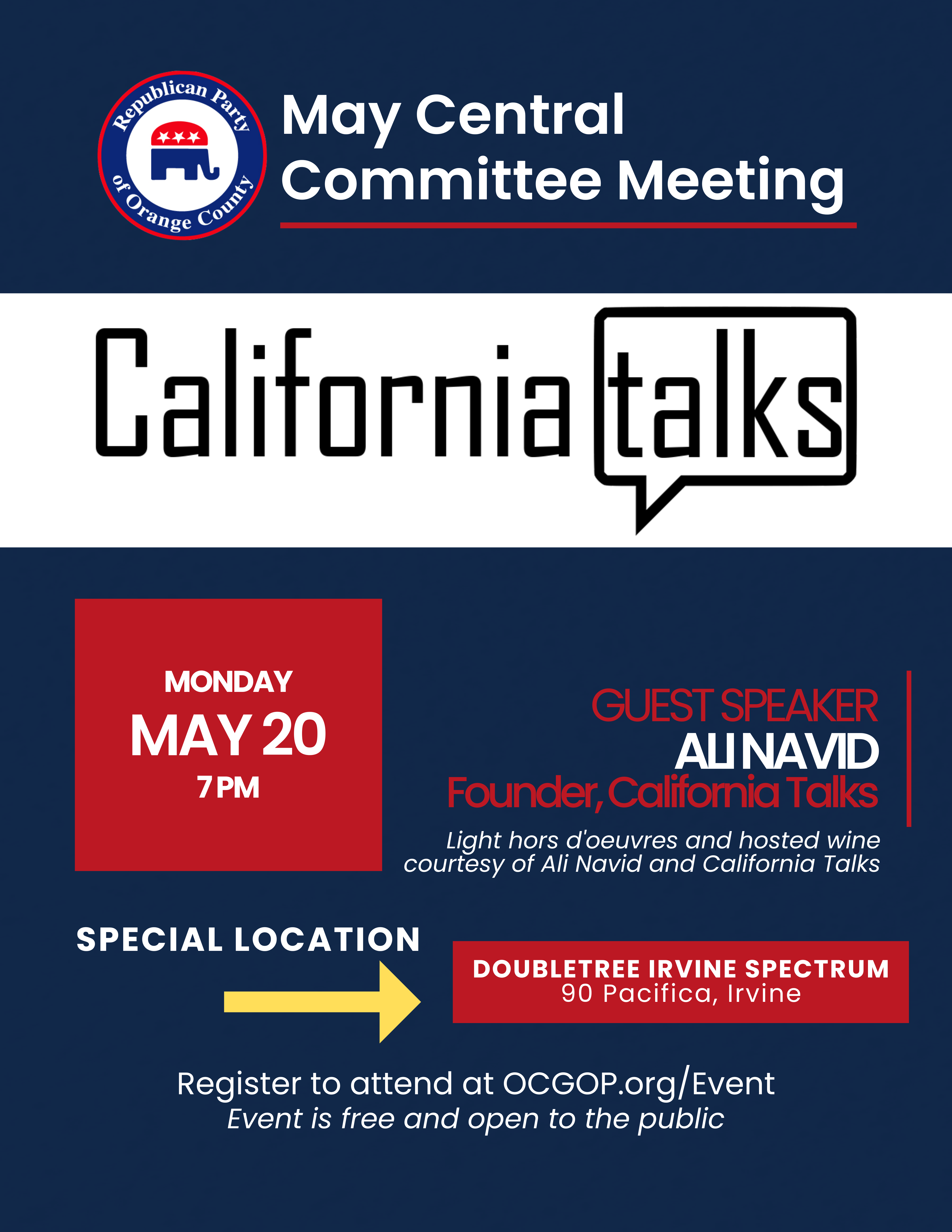 May Central Committee - OCGOP